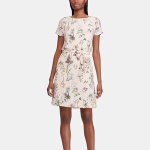 American Living Floral-Print Crepe Dress